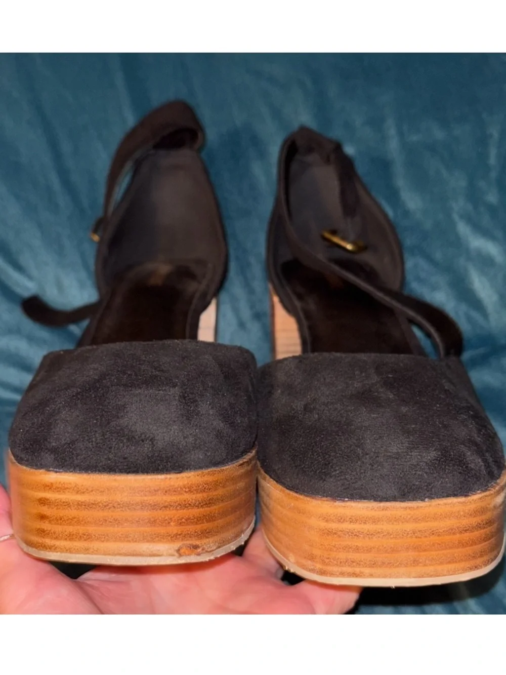 🌖CUSHIONAIRE🌔SUEDE PLATFORM🌔
